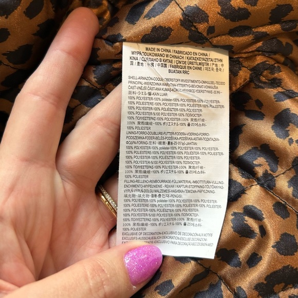 Vans Black Satin Bomber Jacket with Star Embroidery, Small - Picture 8 of 12